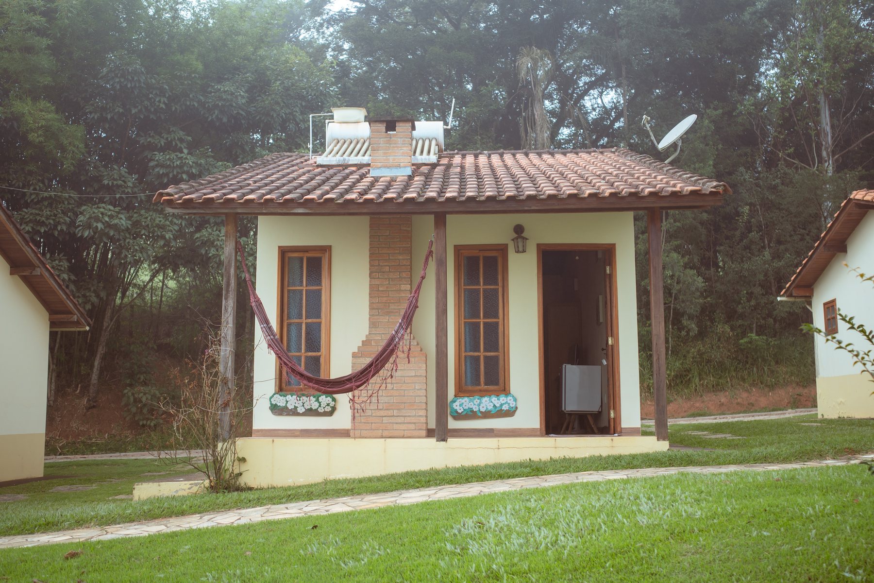 Chalés de dois quartos