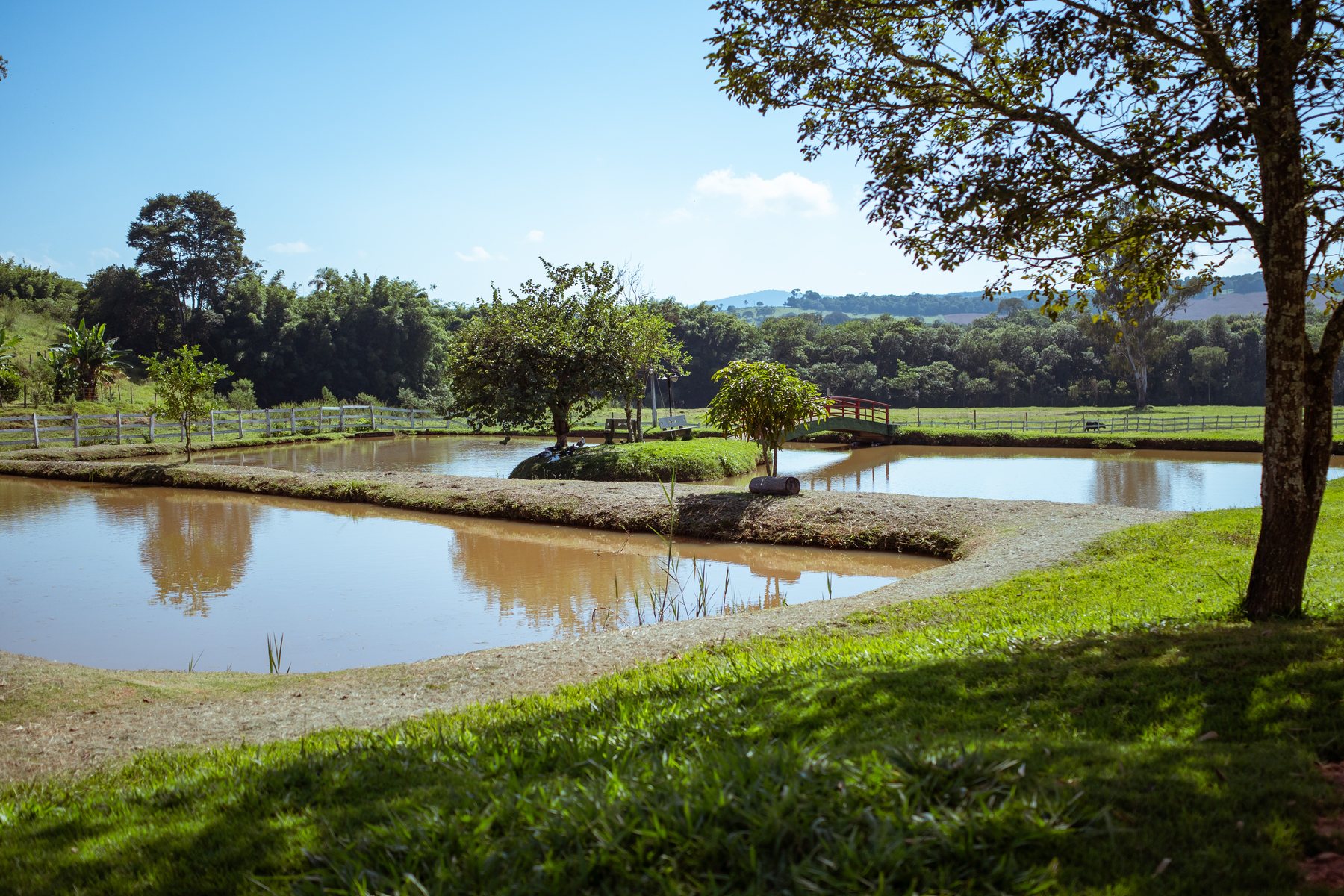 Paisagem da Pousada Spa São Sebastião em São Sebastião do Rio Verde